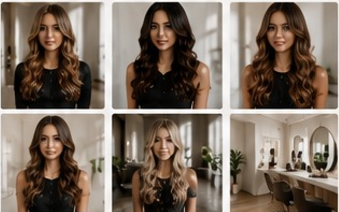 Kami Salon happy clients