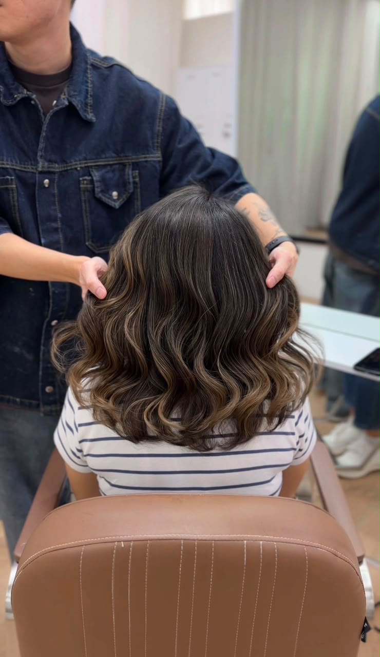 Client hair colour transformation by Kami Salon